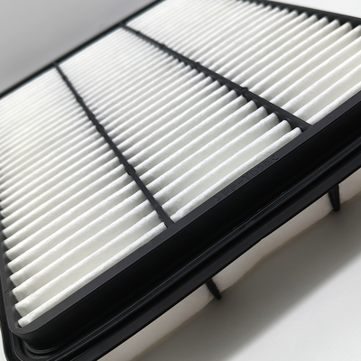 17801-11130 Engine Air Filter Fits Toyota Prado 1GD Diesel Engine, Cross Ref A1532, 270×218×67mm White Pleated Paper with Black Plastic Housing, OE Standard & Easy Installation