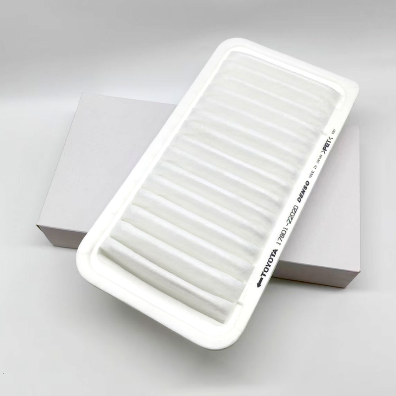 17801-22020 Engine Air Filter Fits Toyota GT86 & Subaru BRZ Cross Ref PP1495 290×150×48mm White Pleated Non-Woven Fabric with Full Seal Frame OE Standard & Easy Installation