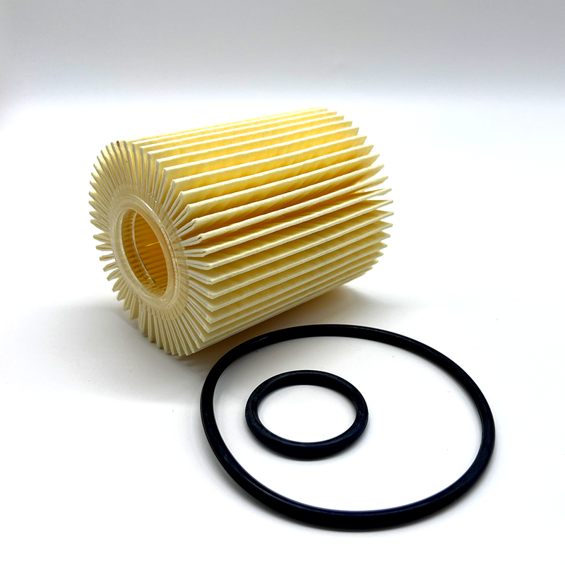 04152-31080 Engine Oil Filter Fits Toyota Reiz Crown Lexus GS, Cross Ref 04152-YZZA2, Ø68.8×82mm Multi-Layer Composite Media with Full Rubber Seal Kit, OE Standard & Easy Installation
