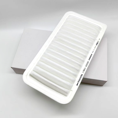 17801-22020 Engine Air Filter Fits Toyota GT86 & Subaru BRZ Cross Ref PP1495 290×150×48mm White Pleated Non-Woven Fabric with Full Seal Frame OE Standard & Easy Installation