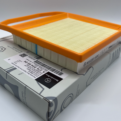 A2760940504 Engine Air Filter Fits Mercedes M276 Turbo Petrol Engine , Cross Ref C28003, 326×212×45mm White Multi-Layer Media with Full Seal Gasket OE Standard & Easy Installation