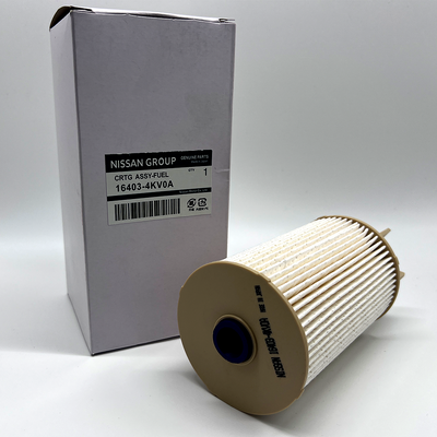 فیلتر سوخت دیزل 16403-4KV0A متناسب با نیسان Navara NP300 D23 ، Cross Ref SN25162 ، Ø81.7 × 162.5mm چند لایه فیلتر بیج با کیت مهر کامل لاستیکی ، OE استاندارد و آسان نصب
