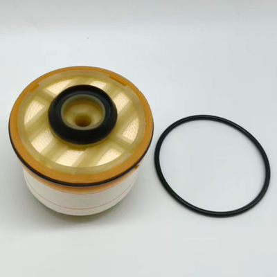 23390-0L041 Filtre à carburant diesel Adapté au moteur Toyota Hilux Fortuner 1KD, Cross Ref 23390-0L010, Ø84×75.3mm Médias de séparation composite avec kit de joint en caoutchouc complet, OE Standard & Installation facile